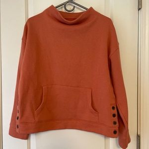 Madewell MWL funnel neck sweater medium